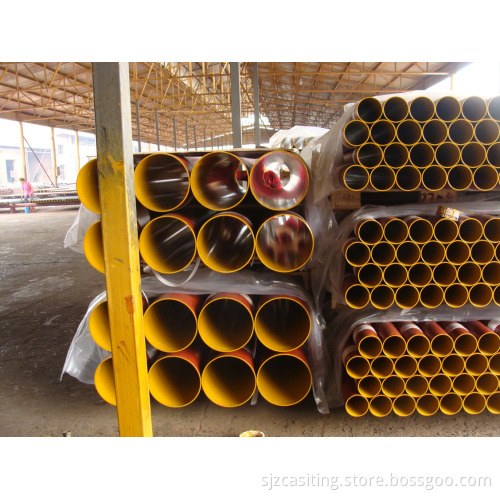 Epoxy Resin Paints Gray Cast Iron Pipes